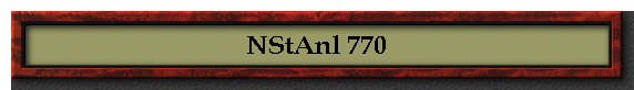 NStAnl 770