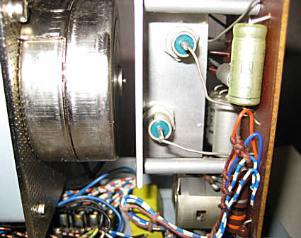 Kleine RSM, innen Detail Tongenerator und Synchronmotor